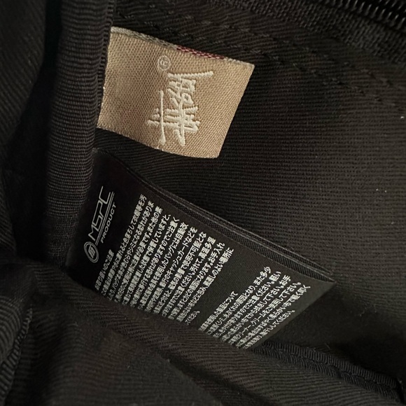 Stussy x mspc master piece product Fanny pack polka dot black bag street wear - Picture 9 of 10